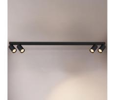 Brilagi - taškinis šviestuvas SELE LONG 4xGU10/30W/230V juodas