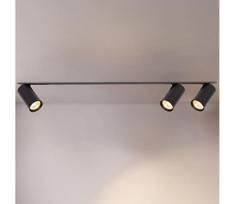 Brilagi - Įleidžiamas šviestuvas SELE 3xGU10/30W/230V juodas