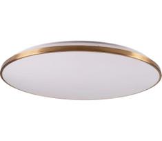 Dimeriuojamas LED lubinis šviestuvas KERN LED/100W/230V, Ø 100 cm, auksinis + nuotolinio valdymo pultas