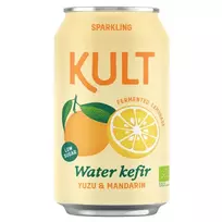 Vandens kefyras YUZU IR MANDARINAI,  ekologiškas, 330 ml