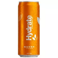 Gazuotas kokosų vanduo su magniu HYDRATE MANGO, 330 ml
