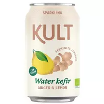Vandens kefyras IMBIERAS IR CITRINA,  eko, 330 ml