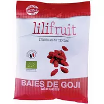 Uogos goji rehidratuotos, minkštos, 70 g