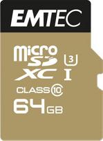 Emtec mSD 64GB UHS-I U3 V30 A1 SpeedIN Pro + Adapter