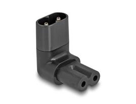 Delock IEC 60320 C8 to C7, plug / socket adapter