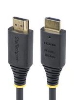 StarTech.com 8ft (2.4m) Premium Certified High-Speed HDMI Cable, 4K 60Hz/1440p 144Hz, HDR10/HDCP 2.2/ARC, 18Gbps, UHD HDMI 2.0 Cord for TV/Monitor/Display, TPE Jacket