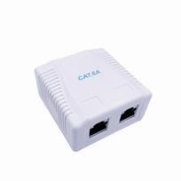 Gembird CAT6A FTP/2P NCAC-2F6A-01 Cable Accessory Mounting Box