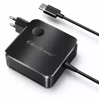 Qoltec travel charger | 100W | PD, GaN | USB-C | with USB-C to USB-C cable included