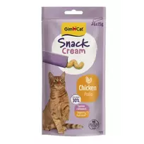 Gimborn GimCat SNACK CREAM CHICKEN 6 X 15 g