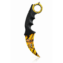 Medinis karambit peilis Tiger - 20cm