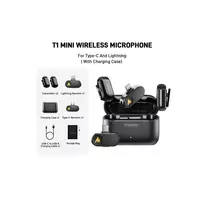 maono Wave T1 Mini Wireless Belaidis Mikrofonas | Black