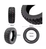 Padanga Bekamerinė off-road 90/65-6.5 su žele nuo pradurimu