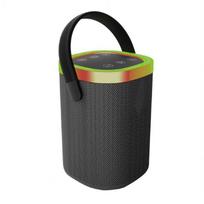 Gembird SPK-BT-LED-06 nešiojama Bluetooth kolonėlė, RGB LED, 5W, juoda