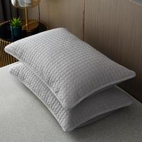 Dygsniuotas antialerginis pagalvės užvalkalas nuo dulkių erkučių - Atsparus prakaitui, namų naudojimui Ultrasonic Embossed 48*74cm Single Pack