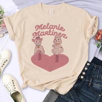 2000-ųjų vintažiniai marškinėliai Melanie Martinez marškinėliai Moteriški marškinėliai Juokingi gotiški marškinėliai Moteriški komiksų drabužiai Viršutinė dalis S