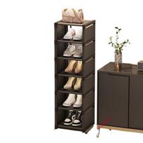 Lengvai surenkama batų lentyna, Juodi septyni sluoksniai