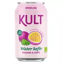 Vandens kefyras PASIFLOROS IR APYNIAI,  eko, 330 ml