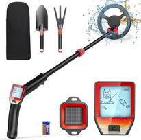 Metalo detektorius vaikams, metalo detektorius su vandeniui atsparia rite 18 cm LCD ekranas Metalo detektorius itin jautrus su paieškos rite, atsparus vandeniui vaikams arba pradedantiesiems