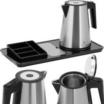 Royal Catering Viešbučio pasveikinimo rinkinys Elektrinis virdulys su dėklu 1,2 l 1800 W sidabrinis