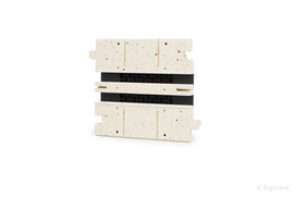 Muliažas ERGOVENT LINEO PRO PUZZLE difuzoriui | 2 plyšiai x 20 mm x 200mm
