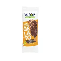 Sūrios karamelės ledai su riešutais ant pagaliuko VALSOIA, 80 g