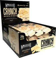 Warrior Crunch Bar 64g x12 vnt White Chocolate Crisp