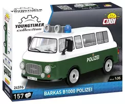 „Bricks Cars“ „Barkas“ B1000 policijos automobilis