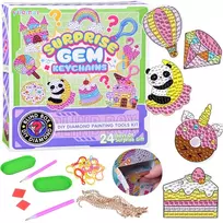 Creative Advent calendar, collage, diamond embroidery, key rings ZA6020