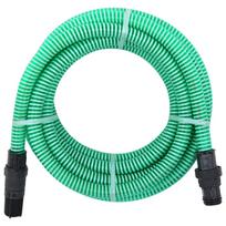 Siurbimo žarna su PVC jungtimis žalios spalvos 1" 4m PVC