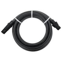 Siurbimo žarna su PVC jungtimis juodos spalvos 1" 10m PVC