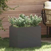 Sodo vazonas Juoda 50 x 32 x 40 cm Šaltai valcuotas plienas