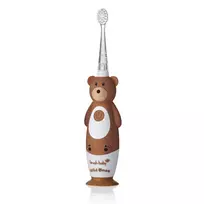 Brush Baby vaikų elektrinis dantų šepetėlis WildOnes Bear 0-10 metų.