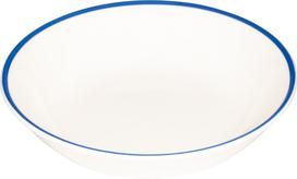 Zafferano Gili lėkštė Lido Rim 22 cm, mėlyna