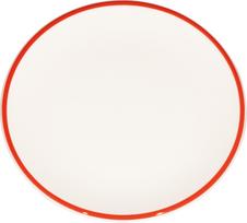 Zafferano Pusryčių lėkštė Lido Rim 21 cm, raudona