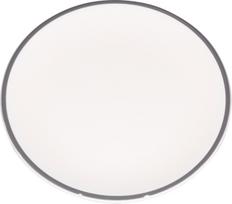 Zafferano Pusryčių lėkštė Lido Rim 21 cm, pilkai mėlyna
