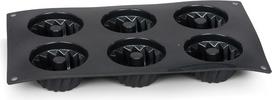 Patisse Silikoninė kepimo forma Starflex 29 x 17 cm, 6 keksiukams