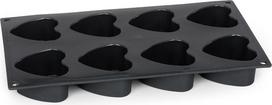 Patisse Silikoninė kepimo forma Starflex 29 x 17 cm, 6 mini širdelėms