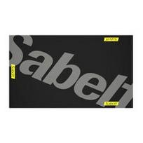 Sabelt Sim Floor Mat, floor mat for sim racing, 170 × 100 cm, non-slip – black
