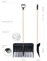 PROSPERPLAST SNIEGO KASTUVAS ALPINUS ECO ALIUMININE JUOSTA