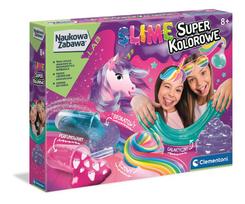 Mokslinių eksperimentų rinkinys „Clementoni Super Colorful Slime Laboratory“