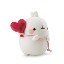 NICI Zuikis MOLANG su širdelės formos balionu, 16 cm