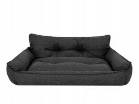Didelis gultas šunims, XXXL šunų guolis – vandeniui atsparus gultas, 132x106cm, juodas