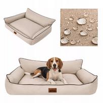 Šunų guolis – vandeniui atsparus aptvaras – šunų sofa – XL 82x63 cm