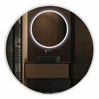 MOON LED apšviečiamas apvalus vonios veidrodis, sieninis, 60 cm