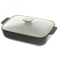 Keramikinis kepimo indas Maku, juoda sp., 37 cm x 22 cm, 3 l