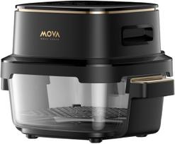Karšto oro gruzdintuvė Mova AF20 Pro, juoda sp., 1700 W, 4 l + 2.5 L