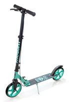 Paspirtukas su dideliais ratais Raven Straight Black/Mint
