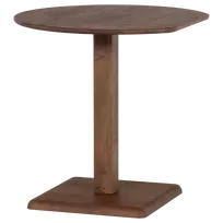 Bistro stalas Feno, 76 x 73 x 79 cm, mango medis, ruda