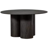 Valgomojo stalas Oona, Ø140 cm, 75 cm, MDF, ruda