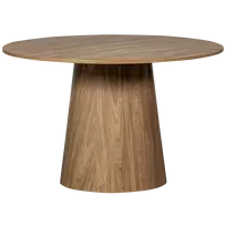 Valgomojo stalas Maan, Ø120 cm, 75 cm, MDF, ruda